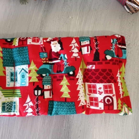 Microwavable Heating Pad Santa Clause on Scooters Heat Pack - Picture 6 of 6